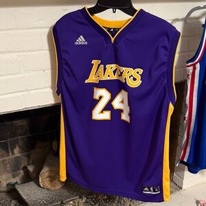 NBA Purple and Yellow Lakers Jersey